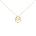 K18YG ダイヤモンド ネックレス 0.2CT