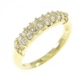 K18YG ダイヤモンド リング 0.30CT