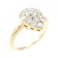 K18YG ダイヤモンド リング 0.391CT