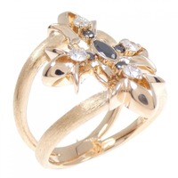 K18PG ダイヤモンド リング 0.18CT