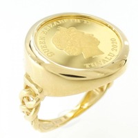 【新品】K18YG リング