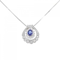 PT 2WAY サファイヤ ネックレス 0.51CT
