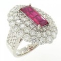 PT ルビー リング 3.040CT