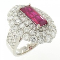 PT ルビー リング 3.040CT