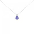 K18WG タンザナイト ネックレス 1.37CT