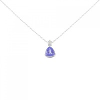 K18WG タンザナイト ネックレス 1.37CT