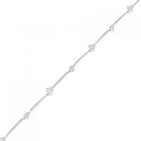 LINE ダイヤモンド ブレスレット 0.30CT
