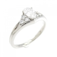 PT ダイヤモンド リング 0.36CT D VVS2 ペアシェイプ