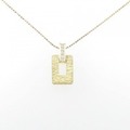 K18YG ダイヤモンド ネックレス 0.08CT