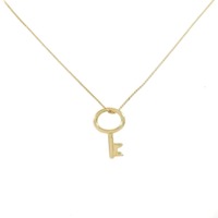 K18YG キー ネックレス