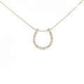 K18PG ダイヤモンド ネックレス 0.30CT