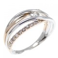K18WG/K18PG ダイヤモンド リング 0.26CT