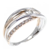 K18WG/K18PG ダイヤモンド リング 0.26CT
