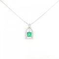 PT エメラルド ネックレス 0.57CT