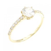 K18YG ダイヤモンド リング 0.606CT J SI1 EXT H&C