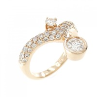 K18PG ダイヤモンド ピンキー リング 0.28CT