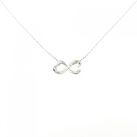 K18WG ダイヤモンド ネックレス 0.05CT