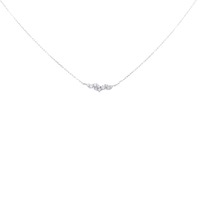 【リメイク】PT ダイヤモンド ネックレス 0.10CT