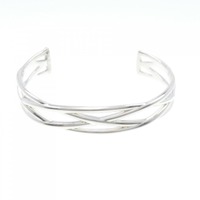 ティファニー ノット ナロー バングル