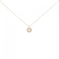 K18PG ソリティア ダイヤモンド ネックレス 0.23CT