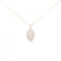 K18PG ダイヤモンド ネックレス 1.00CT