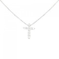 PT クロス ダイヤモンド ネックレス 0.30CT
