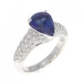 PT サファイヤ リング 2.00CT