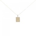 【新品】K18YG ダイヤモンド ネックレス 0.20CT