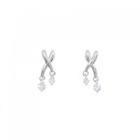 PT ダイヤモンド ピアス 0.22CT