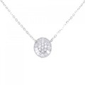 750WG ダイヤモンド ネックレス 0.28CT