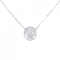 750WG ダイヤモンド ネックレス 0.28CT