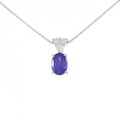 PT タンザナイト ネックレス 1.27CT