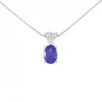 PT タンザナイト ネックレス 1.27CT