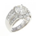 PT ダイヤモンド リング 3.027CT J SI2 Good
