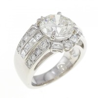 PT ダイヤモンド リング 3.027CT J SI2 Good