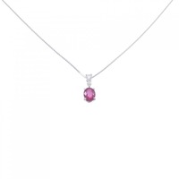 PT ルビー ネックレス 0.54CT