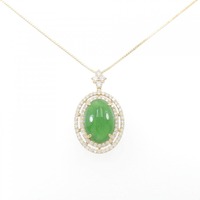 【リメイク】K18YG ヒスイ ネックレス 8.118CT