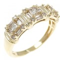 K18YG ダイヤモンド リング 0.80CT