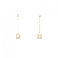 【新品】K18YG ダイヤモンド ピアス 0.26CT