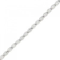K18WG ダイヤモンド ブレスレット 2.00CT