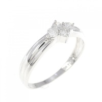 K14WG ダイヤモンド リング 0.20CT