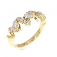K18YG ダイヤモンド リング 0.50CT