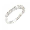 PT ハーフエタニティ ダイヤモンド リング 1.00CT