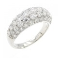 PT パヴェ ダイヤモンド リング 2.00CT