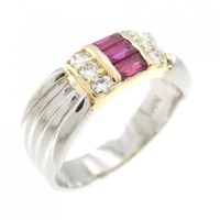 PT ルビー リング 0.42CT