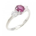 PT ルビー リング 0.71CT