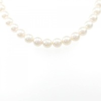 シルバークラスプ アコヤパール ネックレス 7.5-8mm