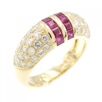 750YG ルビー リング 0.74CT