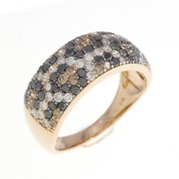 K18PG/K18BG ダイヤモンド リング 1.51CT