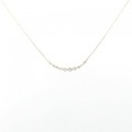 【新品】K18YG ダイヤモンド ネックレス 0.10CT